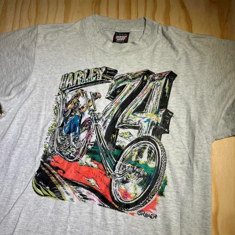 Vintage Harley screen print shirt